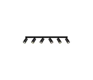 Lampy sufitowe - Brilagi - Oświetlenie punktowe SELE 6xGU10/35W/230V czarne - miniaturka - grafika 1