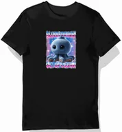 Koszulki i topy damskie - Koszulka dziecięca czarna blueberrinni octopussini Brainrot prezent 152 - miniaturka - grafika 1