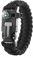 Kompasy - Paracord Bransoletka Survival 5w1 Krzesiwo Kompas - miniaturka - grafika 1