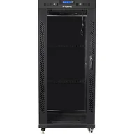 Szafy rack - Lanberg Szafa Rack 19 27U 600x600 FF01-6627-12BL z termostatem - KONFIGURATOR WYPOSAŻENIA - CZAT NA ŻYWO FF01-6627-12BL - miniaturka - grafika 1