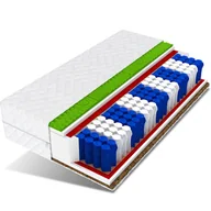 Materace - Śpij zdrowo Materac do łóżka pocketowy AMOR 80x180 kokos pocket HR profil AMOR-080-180 - miniaturka - grafika 1