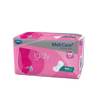 HARTMANN Wkładki anatomiczne MoliCare Premium Lady Pad x 14 szt 3 krople - Pieluchy dla dorosłych - miniaturka - grafika 1