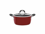 Garnki - Tramontina Monaco Induction Garnek 24cm/4,5l Czerwony 28705/724 - miniaturka - grafika 1