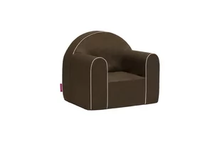 Fotelik piankowy Mini brązowy Kolory! - Fotele i pufy dla dzieci - miniaturka - grafika 1