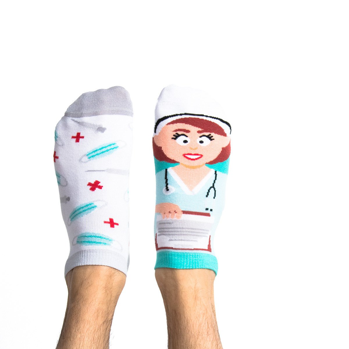 Skarpetki Stopki Bezszwowe 44-46 Bawełniane Emme Ergency Low