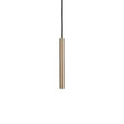 Lampy sufitowe - Nowodvorski LAMPA WISZĄCA LASER styl designerski złoty czarny stal lakierowana 8798 - miniaturka - grafika 1