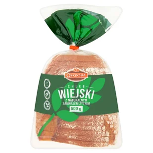 Oskroba chleb wiejski krojony 500g - Pieczywo chrupkie - miniaturka - grafika 1