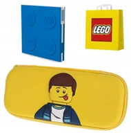 Piórniki - Lego 53562 Notatnik z długopisem Niebieski i Piórnik rozkładany Torba - miniaturka - grafika 1