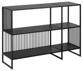 Regały - Regał Strington Czarny Mat / Czarny Mat Izmir - miniaturka - grafika 1