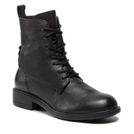 Botki damskie - Botki Geox D Catria A D16LQA 00081 C9999 Czarny - miniaturka - grafika 1