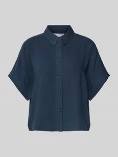 Bluzka o kroju relaxed fit z mieszanki wiskozy i lnu model ‘VIVA’ - Bluzki damskie Bluzka o kroju relaxed fit z mieszanki wiskozy i lnu model ‘VIVA’ - Bluzki damskie - miniaturka - grafika 1