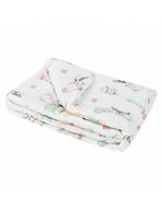 Kołdry i poduszki dla dzieci - Bonjour Cherie Kołderka średnia bambusowa 75/100 Paris - miniaturka - grafika 1