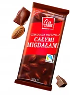 Słodkie kremy i masła - Fin Carre Czekolada mleczna z całymi migdałami 100g - miniaturka - grafika 1