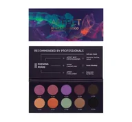 Palety i zestawy do makijażu - Affect Evening Mood Pressed Eyeshadows Palette paleta cieni prasowanych 10x2-2.5g 5902414436787 [12301946] - miniaturka - grafika 1