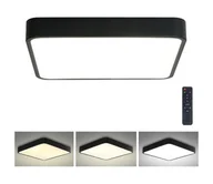 Lampy sufitowe - Brilagi - Oświetlenie ściemnialne LED POOL LED/36W/230V 3000-6000K 40x40 cm czarne + pilot - miniaturka - grafika 1