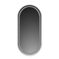 Lustra - Lustro owalne LED z piaskowaniem - srebrne - 40/75 cm - miniaturka - grafika 1