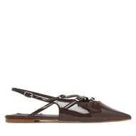 Sandały damskie - Sandały Steve Madden Cianna SM11003709 Brązowy - miniaturka - grafika 1