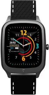 Techmade TM-VISIONB-BKSW Vision Czarno-biały - Smartwatch - miniaturka - grafika 1