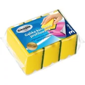 Ściereczki, gąbki, czyściki - GROSIK Gąbka KUCHENNA PROFILOWANA 3SZT (8571004415) - miniaturka - grafika 1