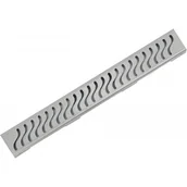 Odpływy liniowe - Maskownica do odpływu liniowego MEXEN M09, srebrna, 100 cm - miniaturka - grafika 1