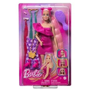 Lalka Barbie Totally Hair JDC85 - Lalki dla dziewczynek - miniaturka - grafika 1