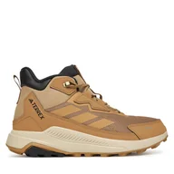 Buty trekkingowe męskie - Trekkingi adidas Terrex Anylander CLIMAWARM+ Hiking JS1431 Brązowy - miniaturka - grafika 1
