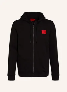 Hugo Bluza Rozpinana Daple schwarz - Moda i Uroda OUTLET - miniaturka - grafika 1