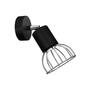Milagro Kinkiet DANTE BLACK/SILVER 1xGU10 MLP7356 - Lampy ścienne - miniaturka - grafika 1