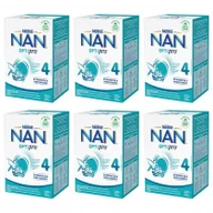 Mleko modyfikowane - Nestle Nan Optipro 4 Junior Produkt na bazie mleka dla dzieci po 2. roku Zestaw 6 x 650 g - miniaturka - grafika 1