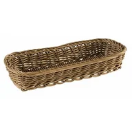 Szybkie dania obiadowe - Koszyk Na Sztućce 27X10Cm Brązowy Horeca Polska - miniaturka - grafika 1