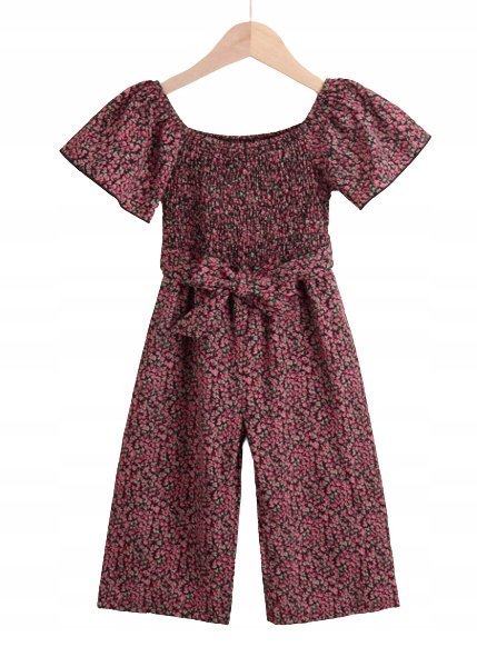 SHEIN DZIEWCZĘCY WZORZYSTY KOMBINEZON BASIC 90 VUT