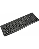 Klawiatury - LOGITECH K120 Corded Keyboard Kolor: CZARNY USB for Business - EMEA US - Towar z uszkodzonym opakowaniem P - miniaturka - grafika 1