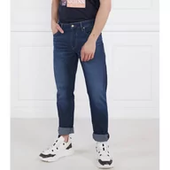 Spodnie męskie - GUESS Jeansy | Tapered fit - miniaturka - grafika 1