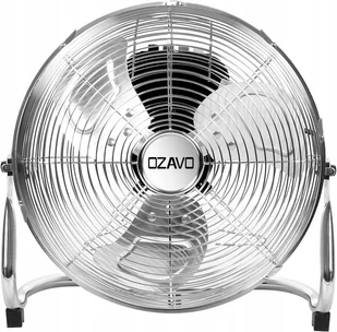 Wentylator Wentylator Podłogowy Stojący Ozavo Srebrny 100W - Wentylatory - miniaturka - grafika 1