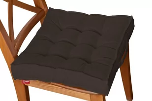 Dekoria Siedzisko Kuba na krzesło Coffe czekoladowy brąz) 40 × 40 × 6 cm Cotton Panama 210-702-03 - Meble modułowe i akcesoria - miniaturka - grafika 1