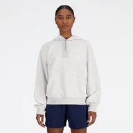 Bluzy damskie - Bluza damska New Balance WT41507AHH  szara - miniaturka - grafika 1