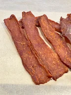 Zdrowa żywność - Jerky suszone mięso z Wieprzowiny o smaku Kentucky 250g Meat - miniaturka - grafika 1