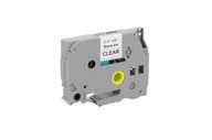 Etykiety do drukarek - Zamiennik taśmy Brother TZE-131 12mm przeźroczysta/czarny - miniaturka - grafika 1