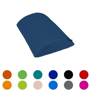 Półwałek rehabilitacyjny do masażu lędźwiowy - 40x25x5 cm - Akcesoria do rehabilitacji - miniaturka - grafika 1