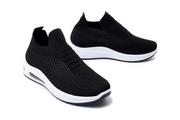 Sneakersy damskie - AXIM 7A22501C czarny, półbuty sneakersy damskie - Axim - miniaturka - grafika 1