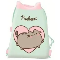 Worki na buty - Worek na obuwie Pusheen mint - miniaturka - grafika 1