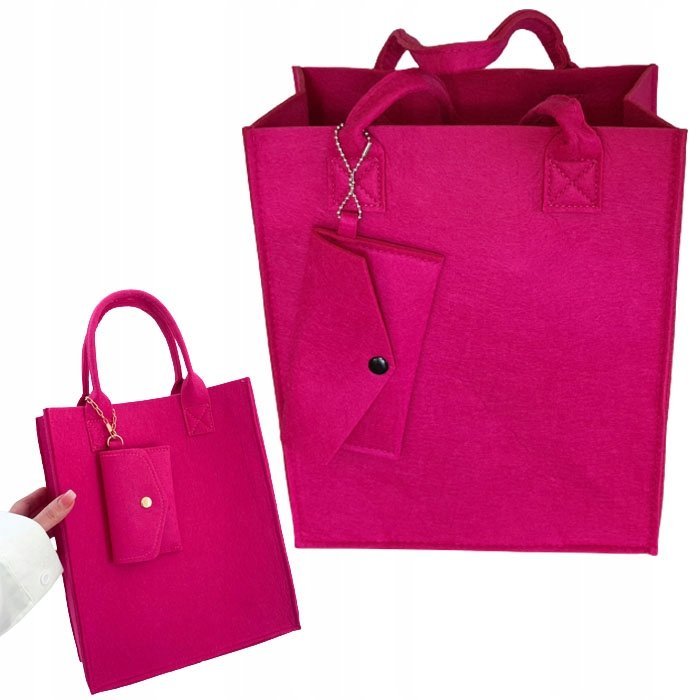 TORBA damska portmonetka torebka zakupowa modna shopper miejska na zakupy