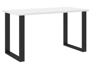 Stół do jadalni loftowy Imperial 138x67 Biały - Stoły - miniaturka - grafika 1