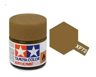 Modele do sklejania - Tamiya Farby Acrylic Mini XF-72 Brown 81772 - miniaturka - grafika 1