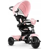 Rowerki trójkołowe - Qplay, Rowerek trójkołowy Cosy, Różowy - miniaturka - grafika 1