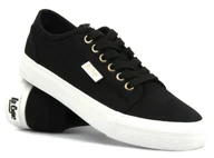 Trampki damskie - Trampki damskie przed kostkę - Lee Cooper LCW-24-31-2202, czarne - miniaturka - grafika 1