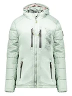 Kurtki damskie - Canadian Peak Kurtka zimowa "Beachweak" w kolorze miętowym - miniaturka - grafika 1