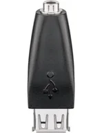 Adaptery i przejściówki - Wentronic Gniazdo USB Adapter  a na gniazdo 3.5 MM, czarny 93982-GB - miniaturka - grafika 1