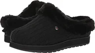 Kapcie damskie - Skechers Pamiątki damskie - lód anioł. Sweter kapcie z pluszową pianką, Bbk - 40.5 EU - miniaturka - grafika 1