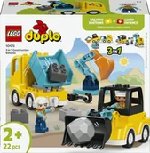 Klocki - LEGO Duplo Maszyny budowlane 3w1 10475 - miniaturka - grafika 1